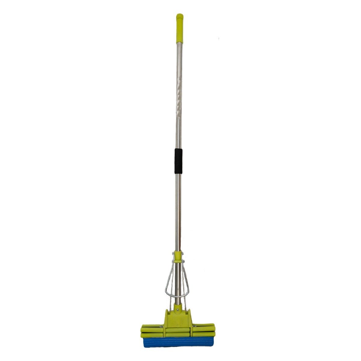 Fıstık Yeşili Pratik Sıkmalı Değişir Başlıklı Mop  - 125 Cm