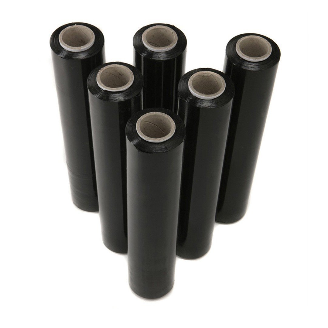 23 Mikron Siyah Palet Streç Film 50 cm 2000 Gr 140 Mt 1 Adet