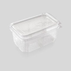 Sızdırmaz Kapaklı Pet Kap 750 Gr / 100 Adet