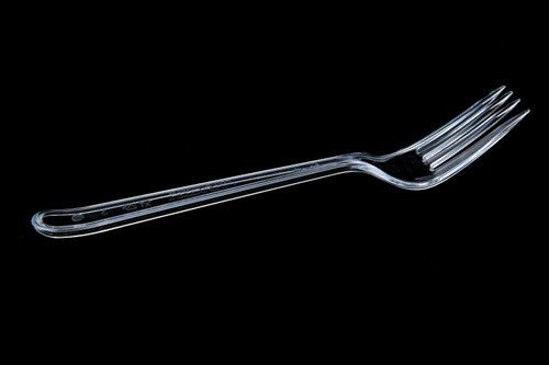 Plastik Kristal  Lüx Çatal 100 Adet