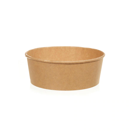 Kraft Karton Kase ve Kapak 38 Oz 50 Adet