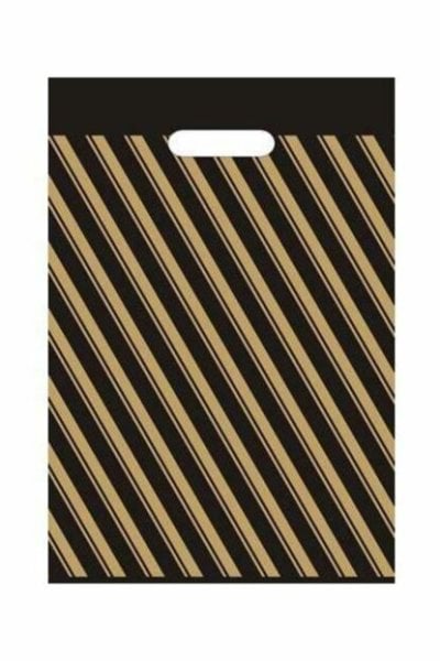 Siyah Takviyeli Poşet 40 Cm x 50 Cm No: 4 - 5 Adet