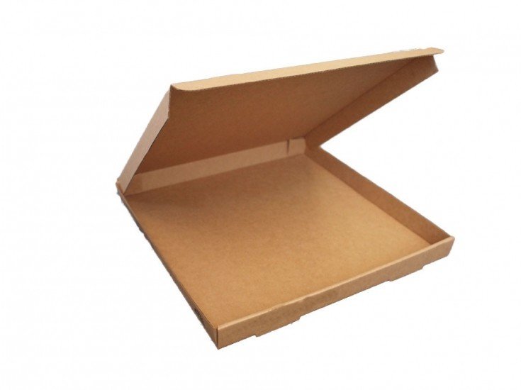 Karton Pizza Kutusu 33 Cm x 33 Cm - 100 Adet