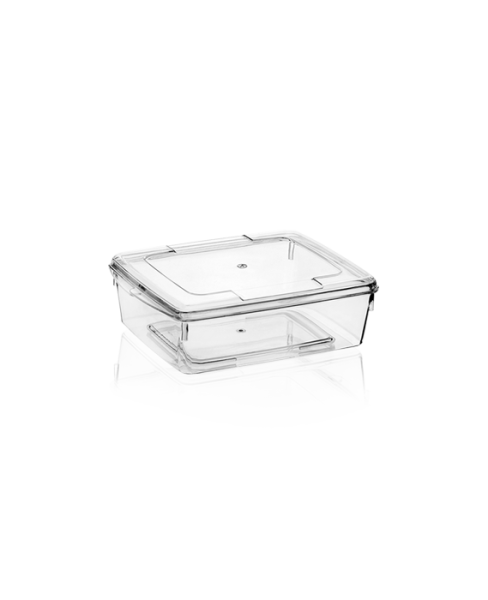 250 gr Mika Kristal Kase 50 Adet - Kapaklı