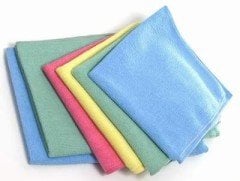 Mikrofiber Temizlik Bezi 40 cm x 40 cm (4 Adet)