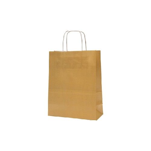 Roll-Up Party Dreams Kraft Çanta Altın 18 x 8 x 24 Cm 25'li
