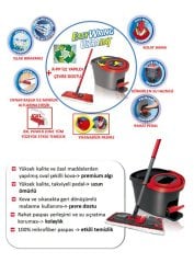 Vileda Ultramat Turbo Pedallı Temizlik Seti