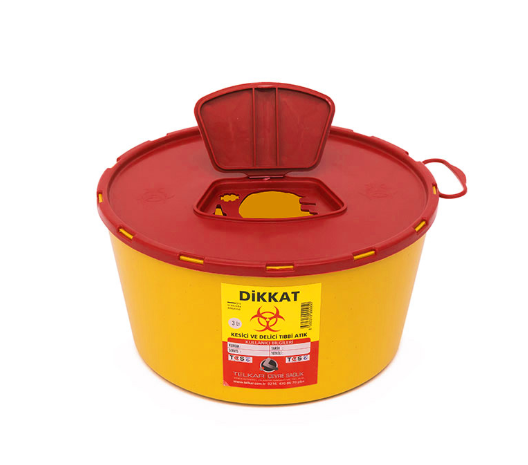 3 Lt Tıbbi Atık Kovası