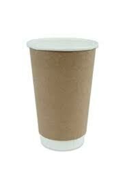 14 Oz Kraft Double Wall Karton Bardak 100 Adet