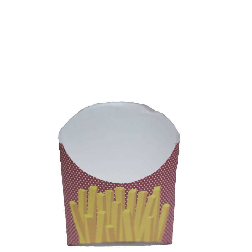 Cips Kutusu (Kızarmış Patates Kutusu) Büyük - 100'lü